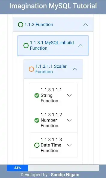 Play Learn MySQL in Hindi as an online game Learn MySQL in Hindi with UptoPlay