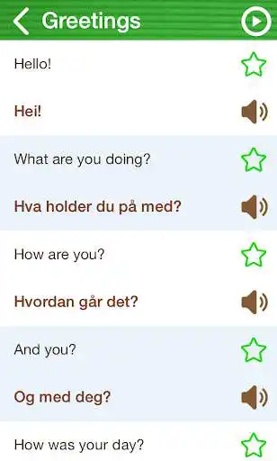 Play Learn Norwegian Phrasebook as an online game Learn Norwegian Phrasebook with UptoPlay