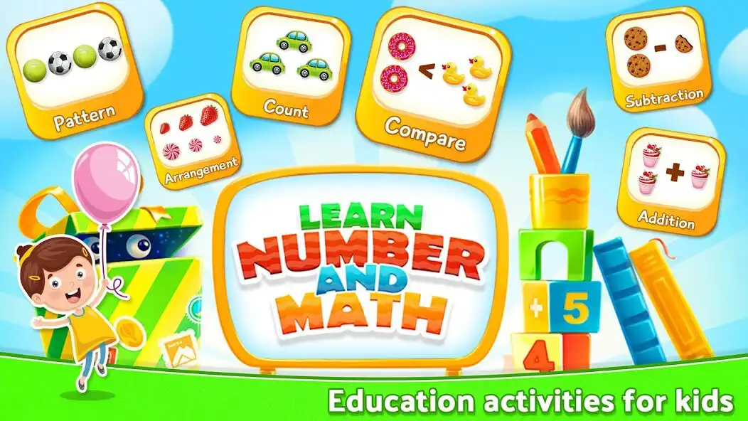 Play Learn Number and Math - Kids Game  and enjoy Learn Number and Math - Kids Game with UptoPlay