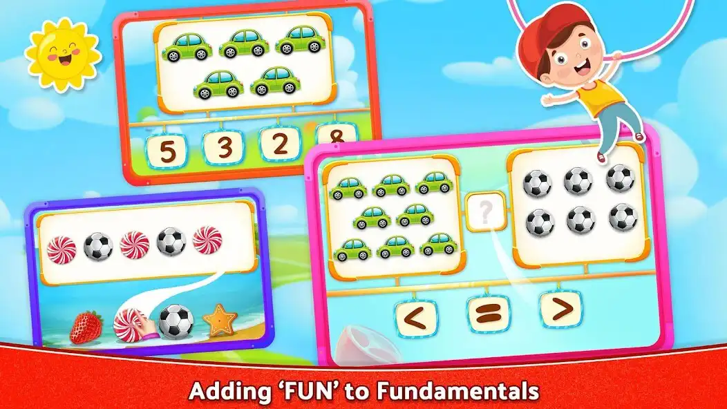 Play Learn Number and Math - Kids Game as an online game Learn Number and Math - Kids Game with UptoPlay