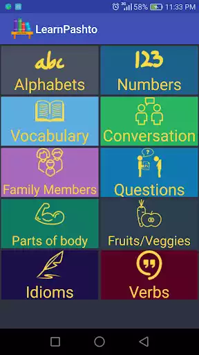Play Learn Pashto  and enjoy Learn Pashto with UptoPlay