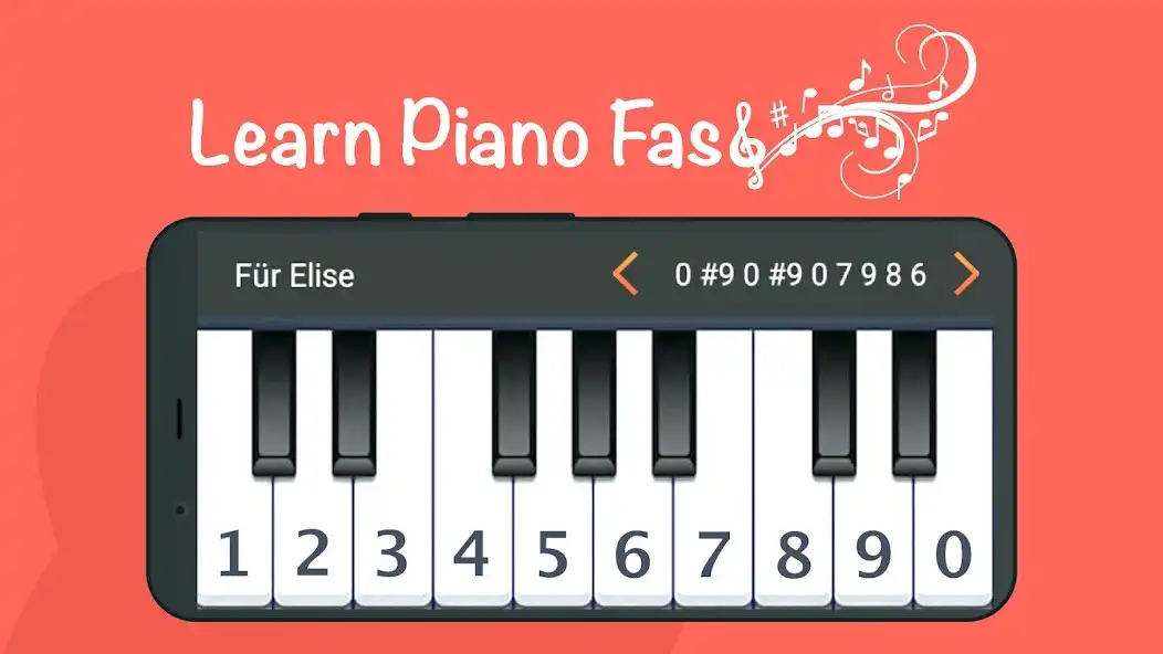 Play Learn Piano fast with numbers as an online game Learn Piano fast with numbers with UptoPlay