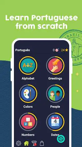 Play Learn Portuguese - Beginners  and enjoy Learn Portuguese - Beginners with UptoPlay