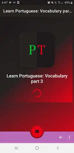 Play Learn portuguese: vocabulary and words, part 3  and enjoy Learn portuguese: vocabulary and words, part 3 with UptoPlay