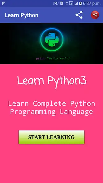 Play Learn Python Application as an online game Learn Python Application with UptoPlay