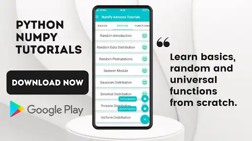 Play Learn Python NumPy Tutorials  and enjoy Learn Python NumPy Tutorials with UptoPlay
