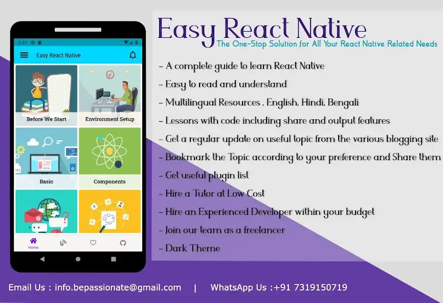 Play Learn React Native Tutorial  and enjoy Learn React Native Tutorial with UptoPlay