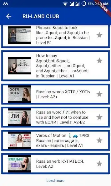 Play Learn Russian with videos as an online game Learn Russian with videos with UptoPlay