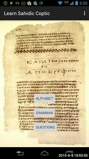 Play Learn Sahidic Coptic  and enjoy Learn Sahidic Coptic with UptoPlay