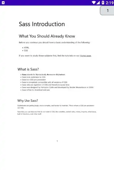 Play learn Sass as an online game learn Sass with UptoPlay