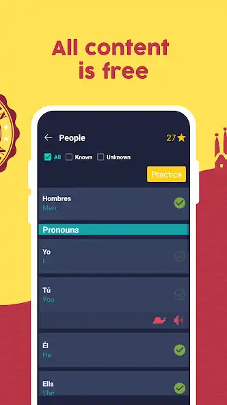 Play Learn Spanish - Beginners as an online game Learn Spanish - Beginners with UptoPlay
