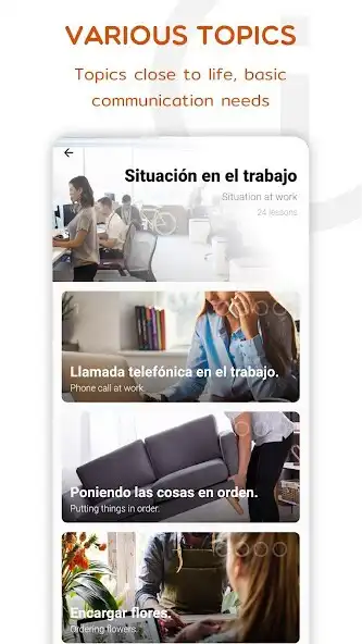 Play Learn Spanish - Conversation Practice as an online game Learn Spanish - Conversation Practice with UptoPlay