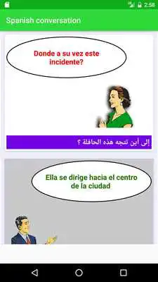 Play Learn Spanish Conversations with Translation