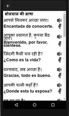 Play Learn Spanish in Hindi: Hindi to Spanish Speaking