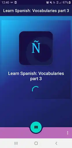 Play Learn Spanish: words and vocabulary part 3  and enjoy Learn Spanish: words and vocabulary part 3 with UptoPlay