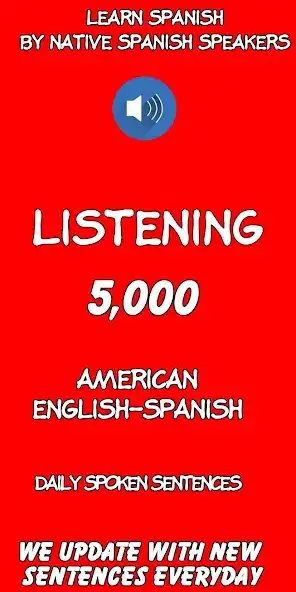Play Learn Speak Spanish by listeni  and enjoy Learn Speak Spanish by listeni with UptoPlay