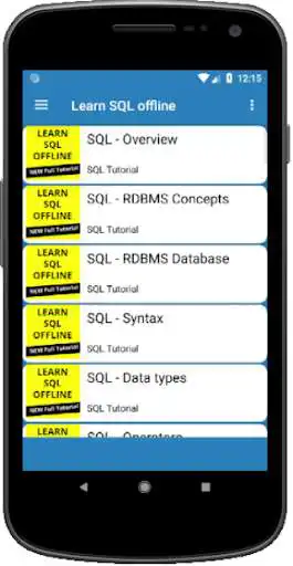 Play APK Learn SQL Offline  and enjoy Learn SQL Offline with UptoPlay com.JustForYouLimited.learnsqloffline