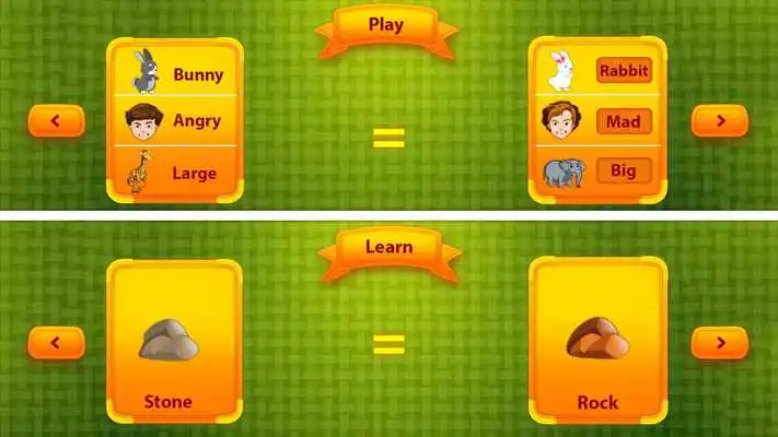 Play Learn Synonym Words