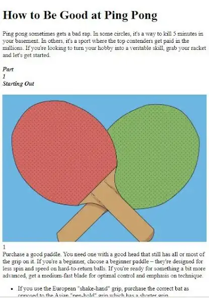 Play Learn Table Tennis Lessons  and enjoy Learn Table Tennis Lessons with UptoPlay