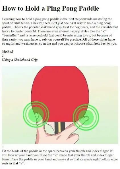 Play Learn Table Tennis Lessons as an online game Learn Table Tennis Lessons with UptoPlay