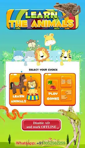 Play Learn The Animals  and enjoy Learn The Animals with UptoPlay