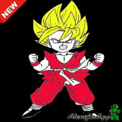 Play Learn The Sketch of Son Goku Junior Play Learn The Sketch of Son Goku Junior