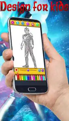 Play Learn to color Ultraman