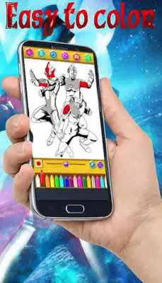 Play Learn to color Ultraman