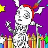 Free play online Learn To Color Vampires (Vampirina Coloring games) APK