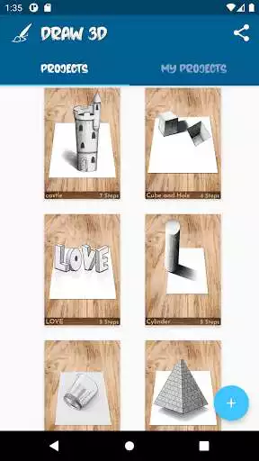 Play Learn to Draw 3D - Animated as an online game Learn to Draw 3D - Animated with UptoPlay