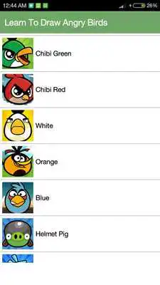Play Learn To Draw AngryBird