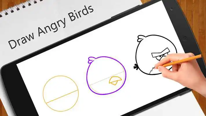Play Learn To Draw Angry Birds