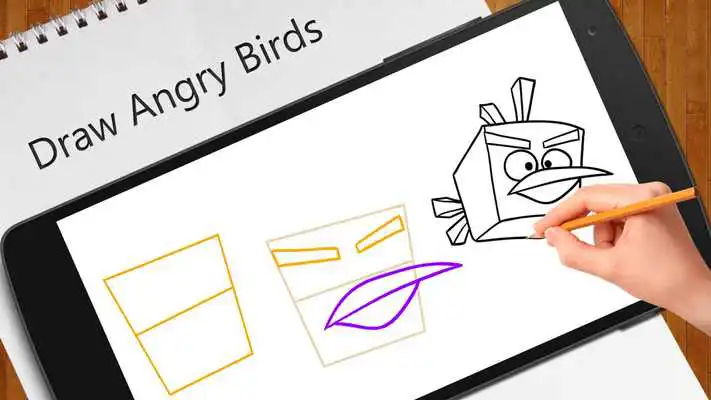Play Learn To Draw Angry Birds