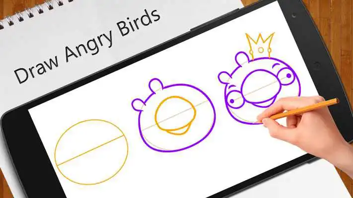Play Learn To Draw Angry Birds