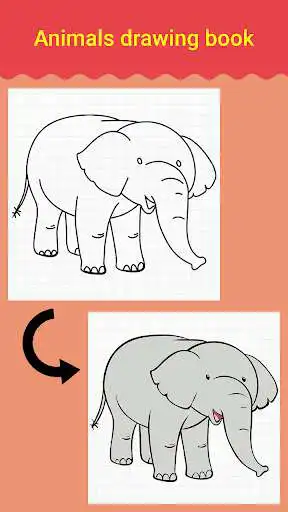 Play Learn to Draw Animals step by step as an online game Learn to Draw Animals step by step with UptoPlay