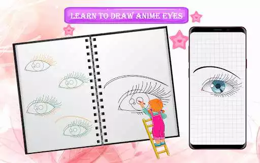 Play Learn To Draw Anime Eyes  and enjoy Learn To Draw Anime Eyes with UptoPlay