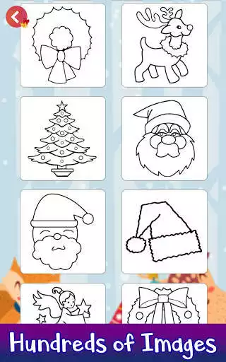 Play Learn to Draw Christmas - Draw  Color Book Pages  and enjoy Learn to Draw Christmas - Draw  Color Book Pages with UptoPlay