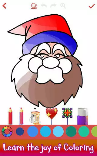 Play Learn to Draw Christmas - Draw  Color Book Pages as an online game Learn to Draw Christmas - Draw  Color Book Pages with UptoPlay