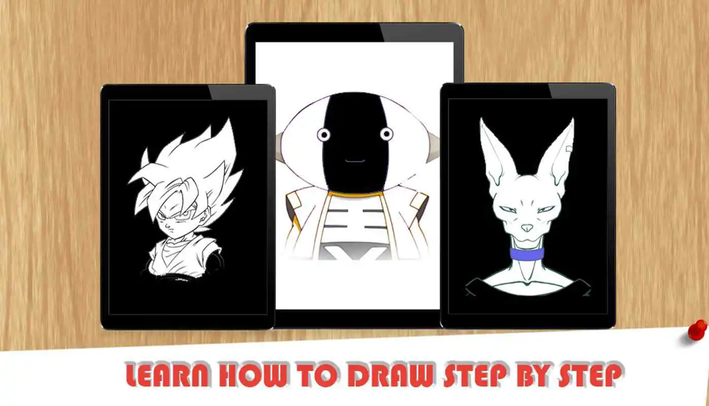Play Learn To Draw DBZ Super