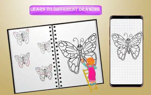 Play Learn To Draw Different Drawings  and enjoy Learn To Draw Different Drawings with UptoPlay