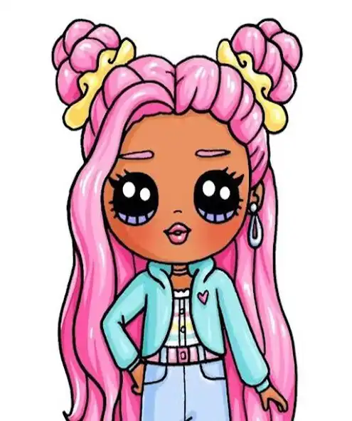 Play Learn To Draw Doll as an online game Learn To Draw Doll with UptoPlay