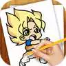Free play online Learn To Draw Dragon Ball Z  APK