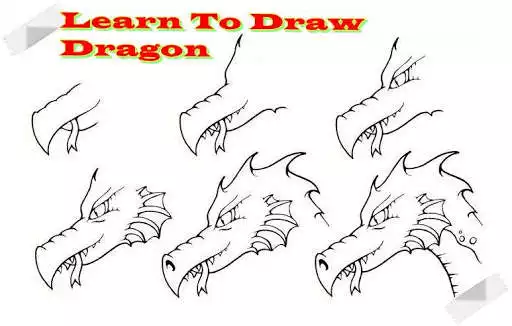 Play APK Learn To Draw Dragon  and enjoy Learn To Draw Dragon with UptoPlay com.elmurjee.DrawDragon