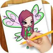 Free play online Learn to Draw Fairy Winks Dolls APK