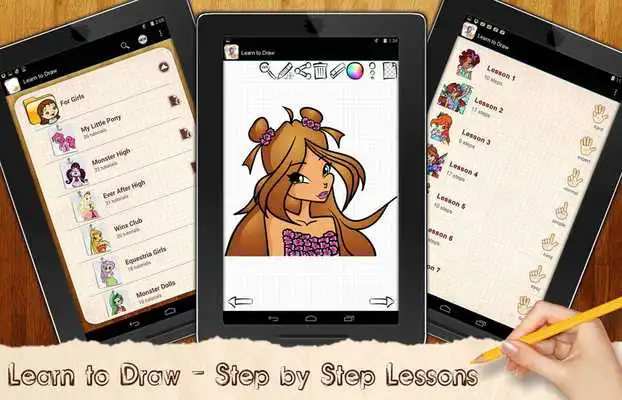 Play Learn to Draw Fairy Winks Dolls