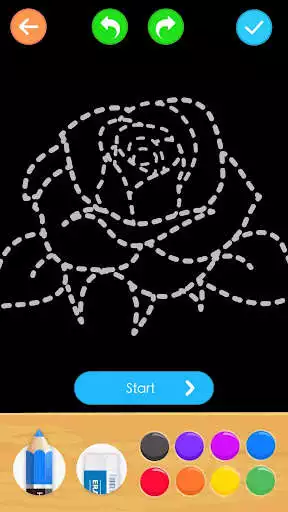 Play Learn to Draw Flower  and enjoy Learn to Draw Flower with UptoPlay