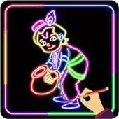 Free play online Learn To Draw Glow Krishna APK Free play online Learn To Draw Glow Krishna APK