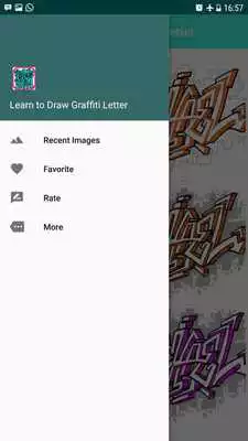 Play Learn to Draw Graffiti Letter