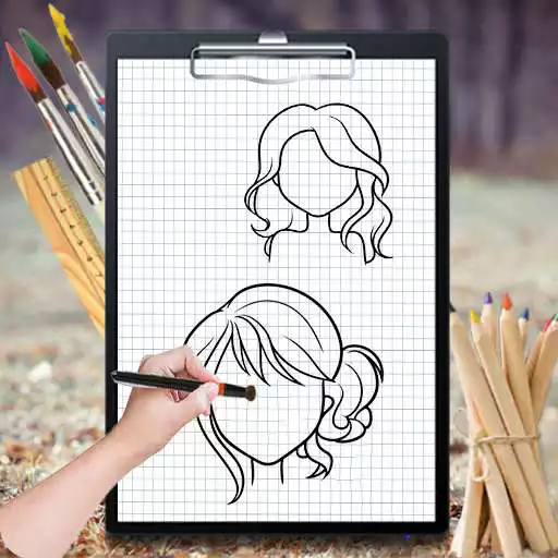 Free play online Learn To Draw Hairstyles APK Free play online Learn To Draw Hairstyles APK