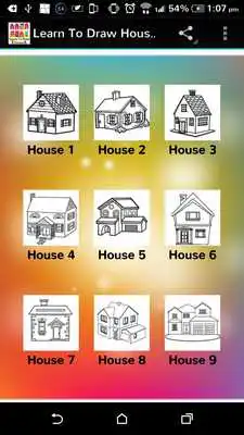 Play Learn To Draw Houses